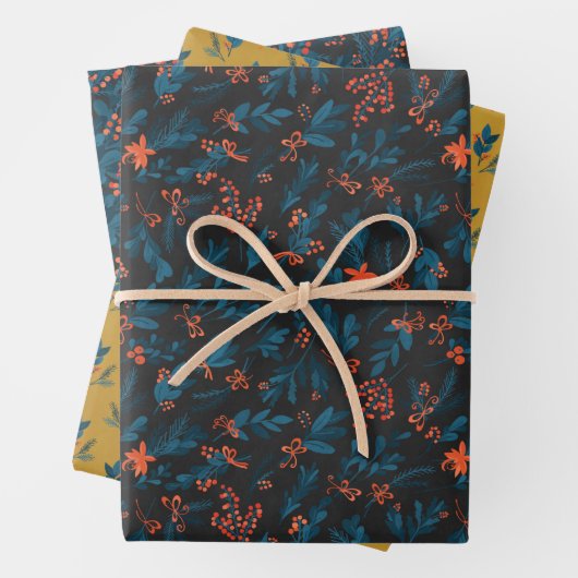 kerstcadeau inpakpapier vel (In situ)