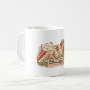 Kerstcadeau Inpakstation voor Vindingrijke Feestda Koffiemok