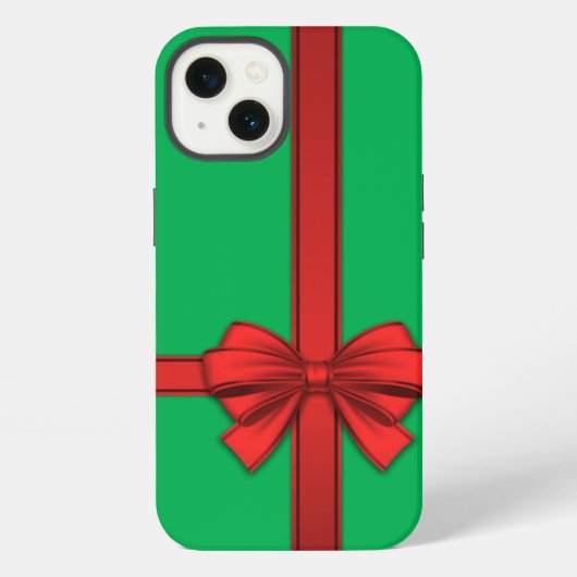 Kerstcadeau iPhone hoesje (Achterkant)
