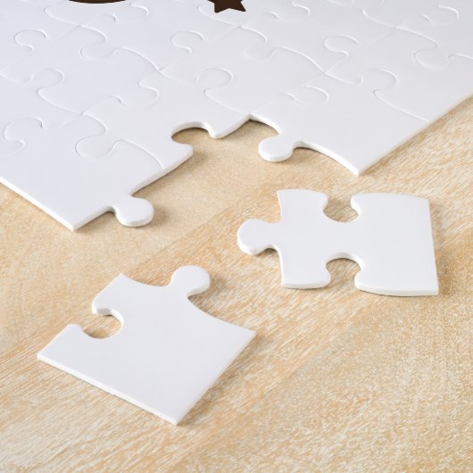 Kerstcadeau is het kerstseizoen legpuzzel (Zijkant)