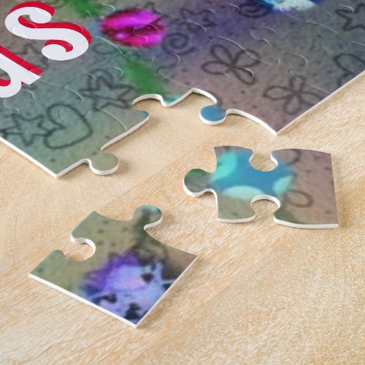 kerstcadeau Jigzaag Puzzle Animal Feun Legpuzzel (Zijkant)
