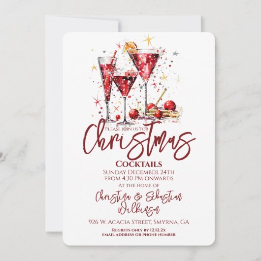 kerstcadeau kaart (Voorkant)