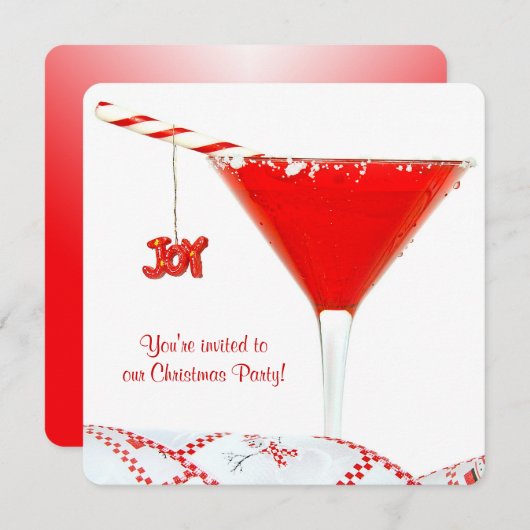 kerstcadeau kaart (Voorkant / Achterkant)