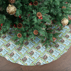 Kerstcadeau Kat Groen Grappig Kerstboom Rok