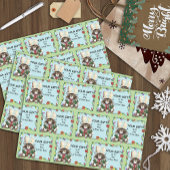 Kerstcadeau Kat Groen Grappig Tissuepapier