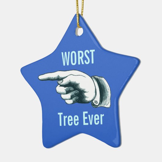 kerstcadeau keramisch ornament (Links)