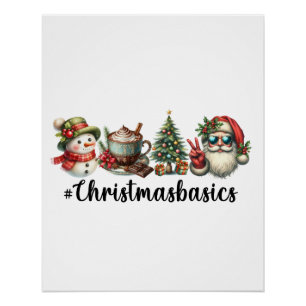Kerstcadeau Kerst basics Perfect Poster