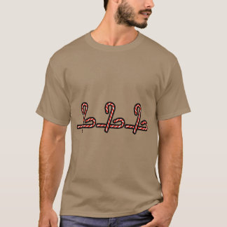 Kerstcadeau Kerst snoepstokken meisje T-shirt