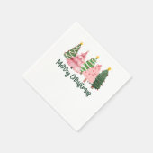 Kerstcadeau Kerstboom Servet (Hoek)