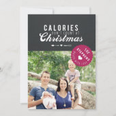 kerstcadeau kerstcadeau label met kerstcadeau feestdagenkaart (Voorkant)