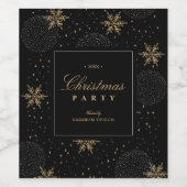 Kerstcadeau Kerstfeest Verpakkingswijnlabels Wijn Etiket (Enkel label)