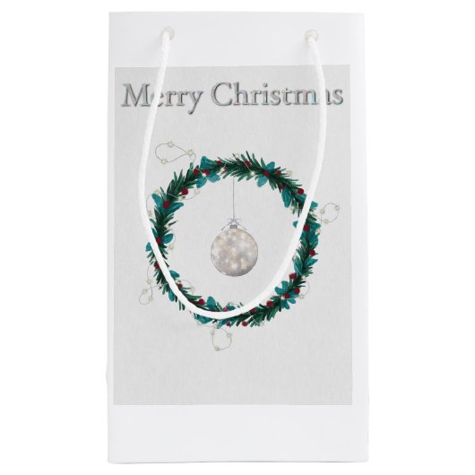 kerstcadeau klein cadeauzakje (Achterkant)