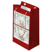 kerstcadeau klein cadeauzakje (Voorkant Gekanteld)