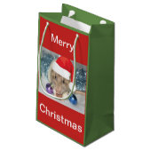 kerstcadeau klein cadeauzakje (Achterkant Gekanteld)