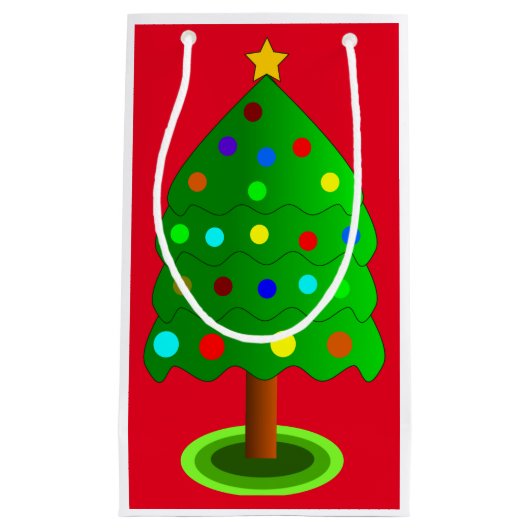 kerstcadeau klein cadeauzakje (Voorkant)