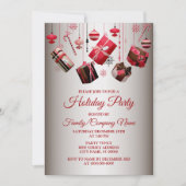 Kerstcadeau Kleurrijke Feestdagen Feest Kaart (Voorkant)