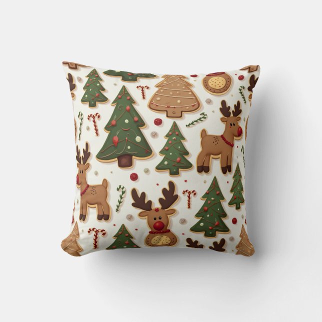 kerstcadeau kussen (Voorkant)