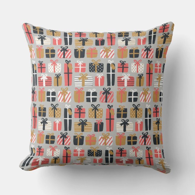 kerstcadeau kussen (Voorkant)