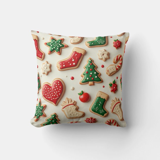 kerstcadeau kussen (Voorkant)