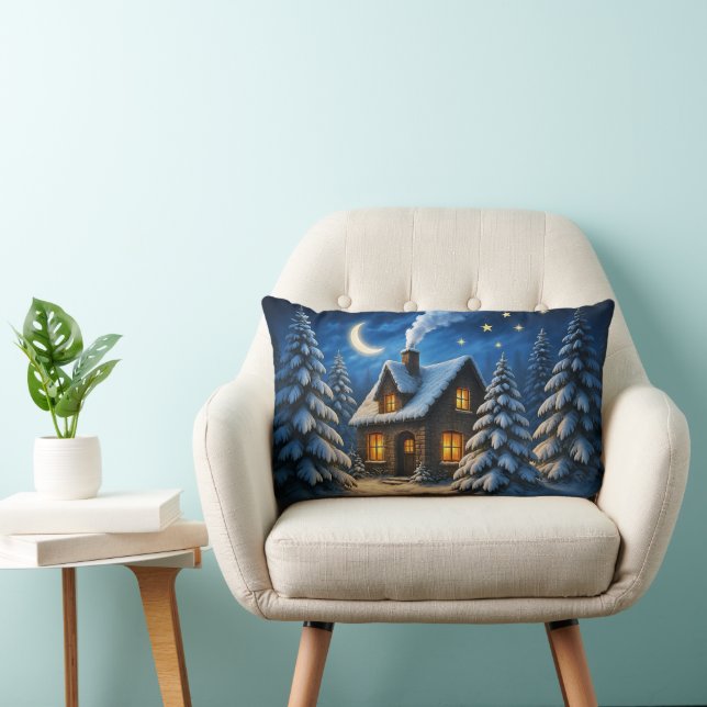 Kerstcadeau kussenhoes kussen (Stoel)