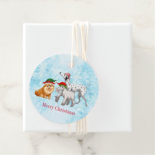 kerstcadeau-Label Bedankjes Labels (In situ)