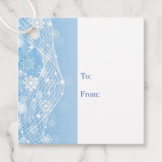 kerstcadeau-Label Bedankjes Labels (Voorkant)