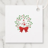 kerstcadeau-Label Bedankjes Labels (Achterkant)