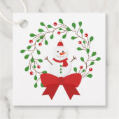 kerstcadeau-Label Bedankjes Labels (Voorkant)