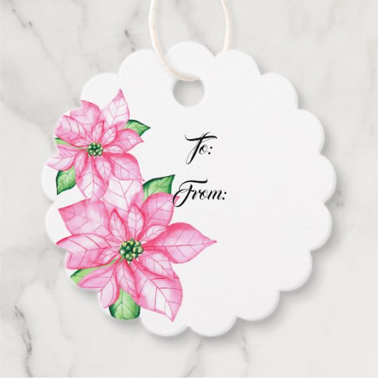 kerstcadeau-Label Bedankjes Labels (Voorkant)