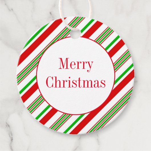 kerstcadeau-Label Bedankjes Labels (Voorkant)