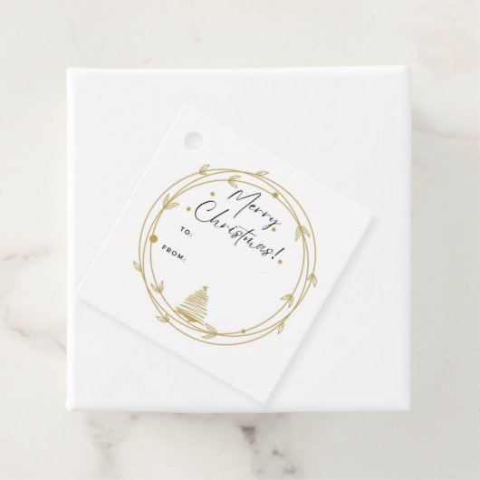 kerstcadeau-Label Bedankjes Labels (In situ)