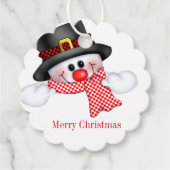 kerstcadeau-Label Bedankjes Labels (Voorkant)