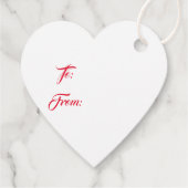 kerstcadeau-Label Bedankjes Labels (Achterkant)