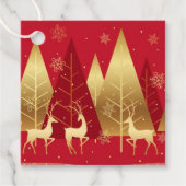 kerstcadeau-Label Bedankjes Labels (Voorkant)