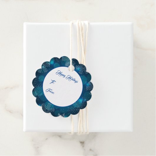 kerstcadeau-Label Bedankjes Labels (In situ)