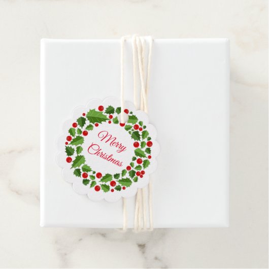 kerstcadeau-Label Bedankjes Labels (In situ)