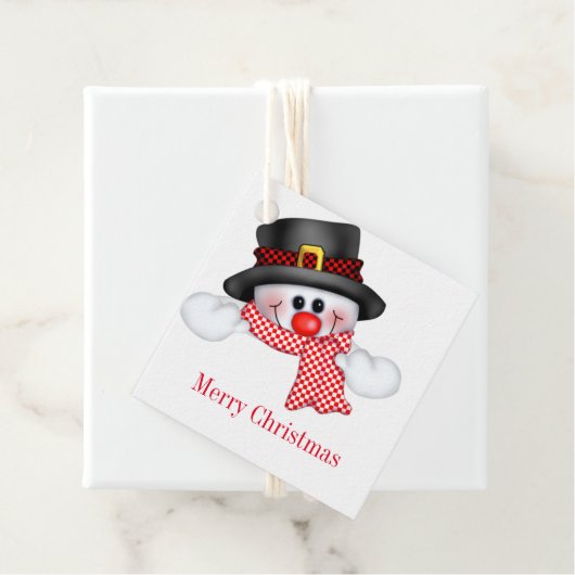 kerstcadeau-Label Bedankjes Labels (In situ)