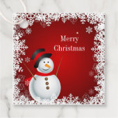 kerstcadeau-Label Bedankjes Labels (Voorkant)