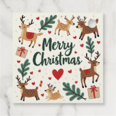 kerstcadeau-Label Bedankjes Labels (Achterkant)