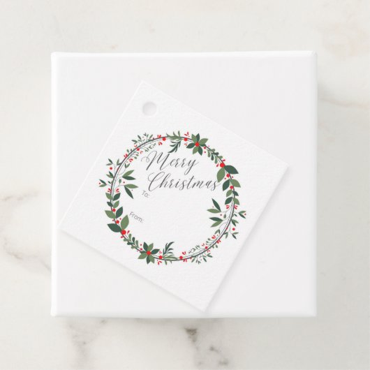 kerstcadeau-Label Bedankjes Labels (In situ)