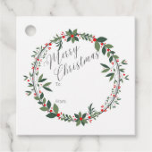 kerstcadeau-Label Bedankjes Labels (Voorkant)