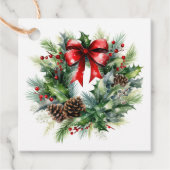 kerstcadeau-Label Bedankjes Labels (Voorkant)