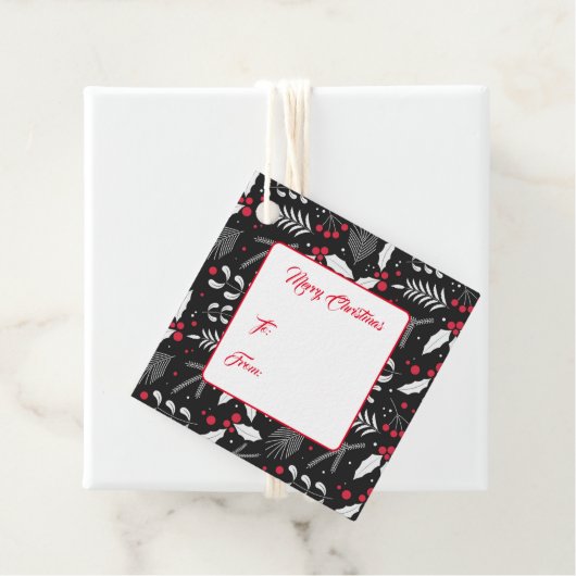 kerstcadeau-Label Bedankjes Labels (In situ)