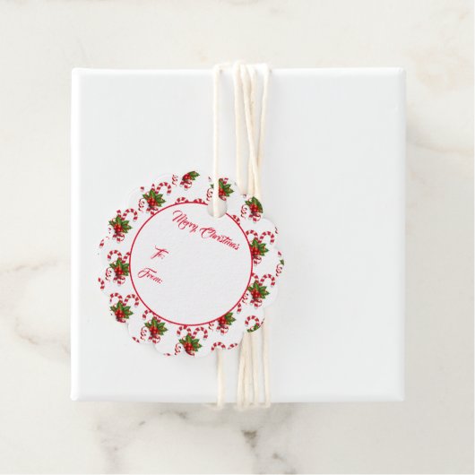 kerstcadeau-Label Bedankjes Labels (In situ)