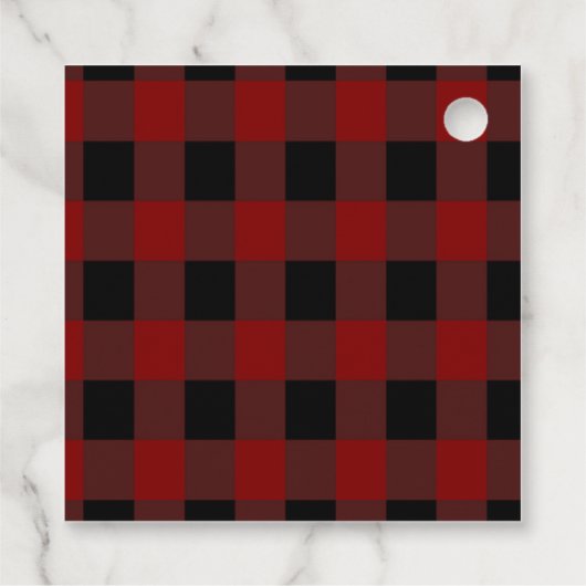 kerstcadeau-Label Bedankjes Labels (Achterkant)