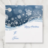 kerstcadeau-Label Bedankjes Labels (Voorkant)