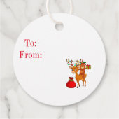 kerstcadeau-Label Bedankjes Labels (Achterkant)