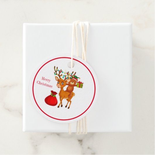 kerstcadeau-Label Bedankjes Labels (In situ)