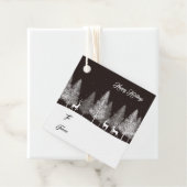 kerstcadeau-Label Bedankjes Labels (In situ)