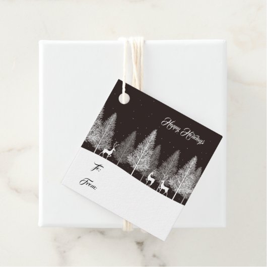 kerstcadeau-Label Bedankjes Labels (In situ)